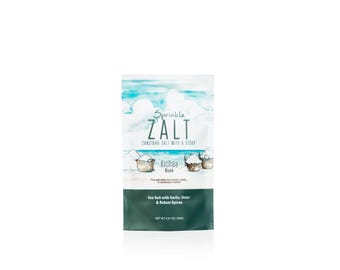 Kichaa Bold Seasoned Sea Salt Pouch – Hand Blended Gourmet African Spice Salt