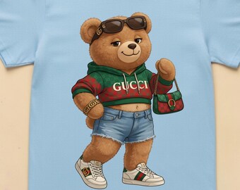 Luxury Designer Street Monkey  PNG: Urban Streetwear Art (Digital Download)