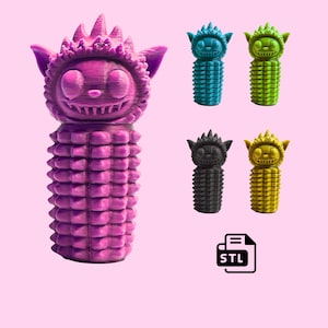 Ouchie Fidget Toy STL File | 3D Print Your Own Spiky Anxiety Relief Stim Tool | ADHD & Sensory Toy Digital Download