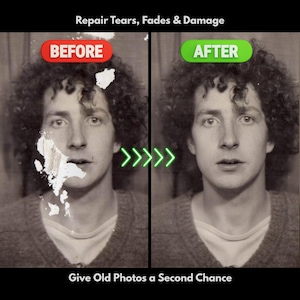 Photo Repair Service – Fix Faded or Torn Photos
