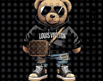 PRADA Teddy Bear Keychain Key charm Bag charm Accessories