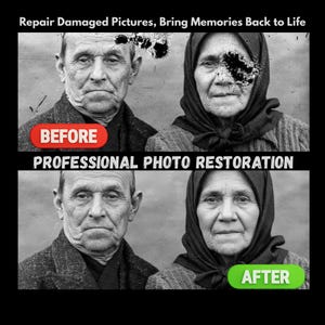 Restore Old Photos – Repair & Enhance Vintage Pictures