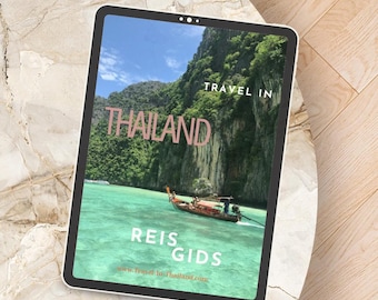 Thailand inpak- & voorbereidingschecklist – printbare reis checklist PDF voor vakantie en rondreis