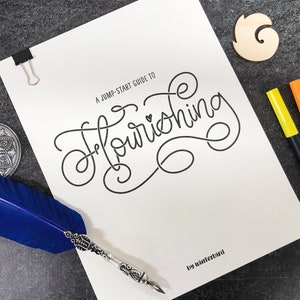 Beginners Flourishing Guide for Hand & Brush Lettering