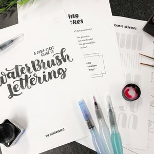 Beginners Guide to Water Brush Lettering image 3