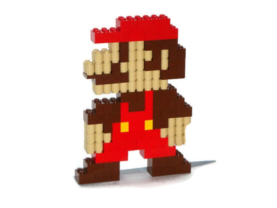 Super mario figure lego sale