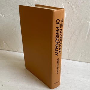 Vintage 1970 Book "The Astrology of Personality" by Dane Rudhyar, Psychology/Zodiac/Occult/Mysticism