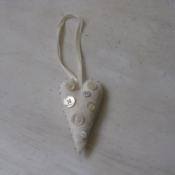 Beaded Felt Christmas Ornament - Etsy