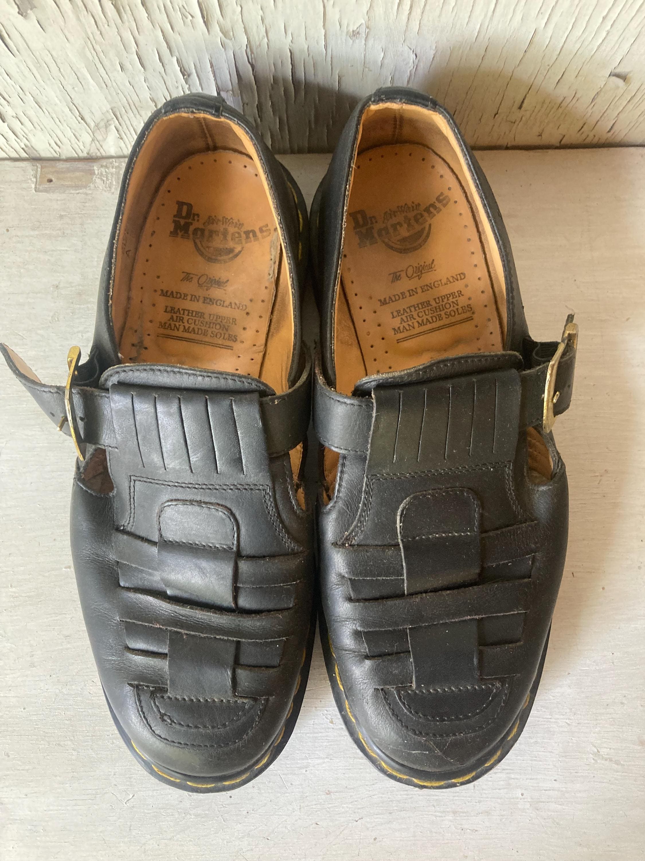 Vintage Doc Marten's 8055 Loafers, Black, UK Size 7 Women's