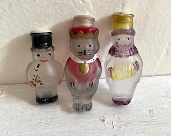 Set of 3 Vintage Christmas Light Covers, Snowman, Old World Christmas, 1990's