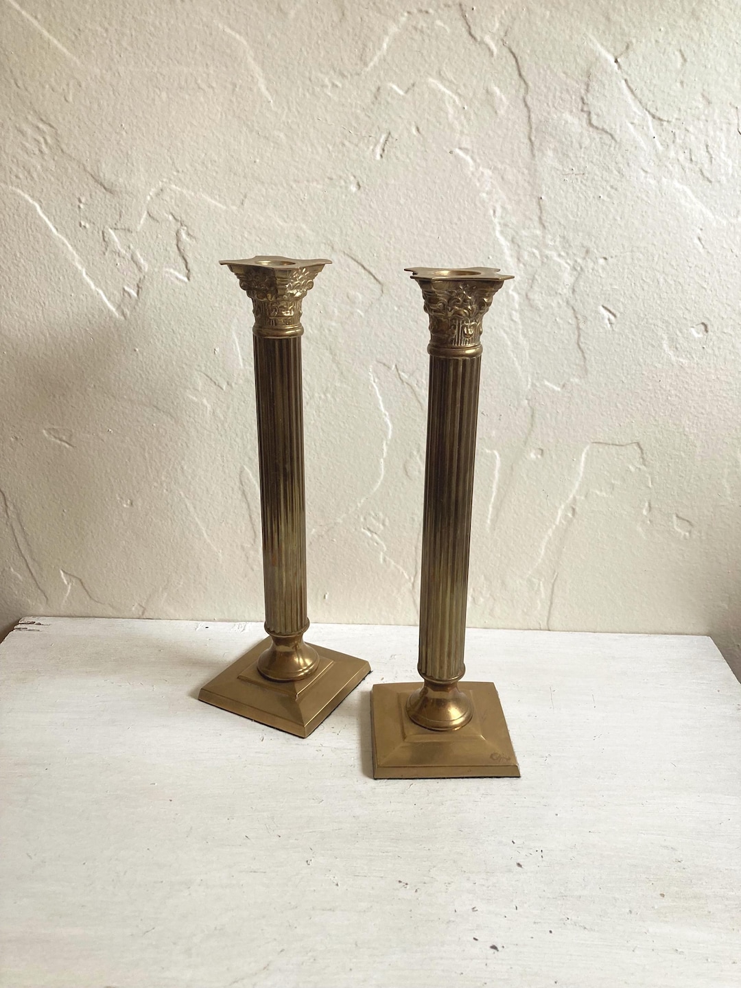 Antique Brass Candle Holders Made In India