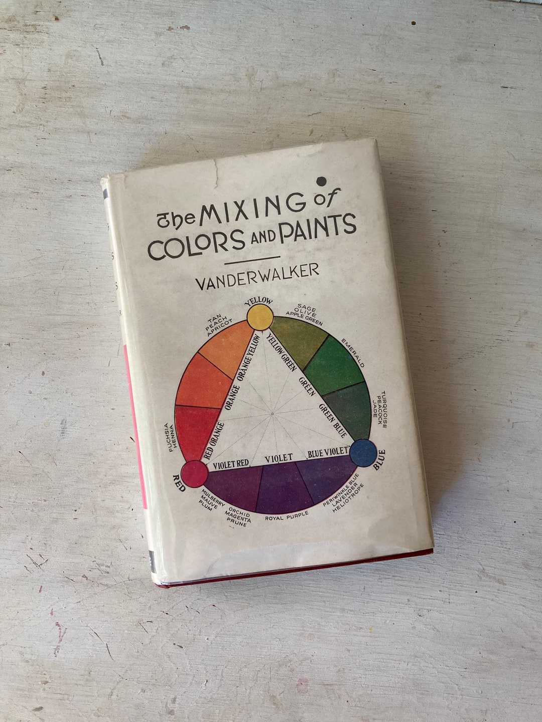 Vintage Color Mixing Book 1944 1940's Graphic Design Etsy