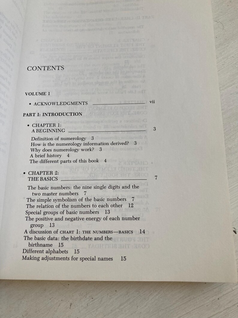 Vintage 1981 Book "numerology, the Complete Guide" Volumes 1 and 2 ...