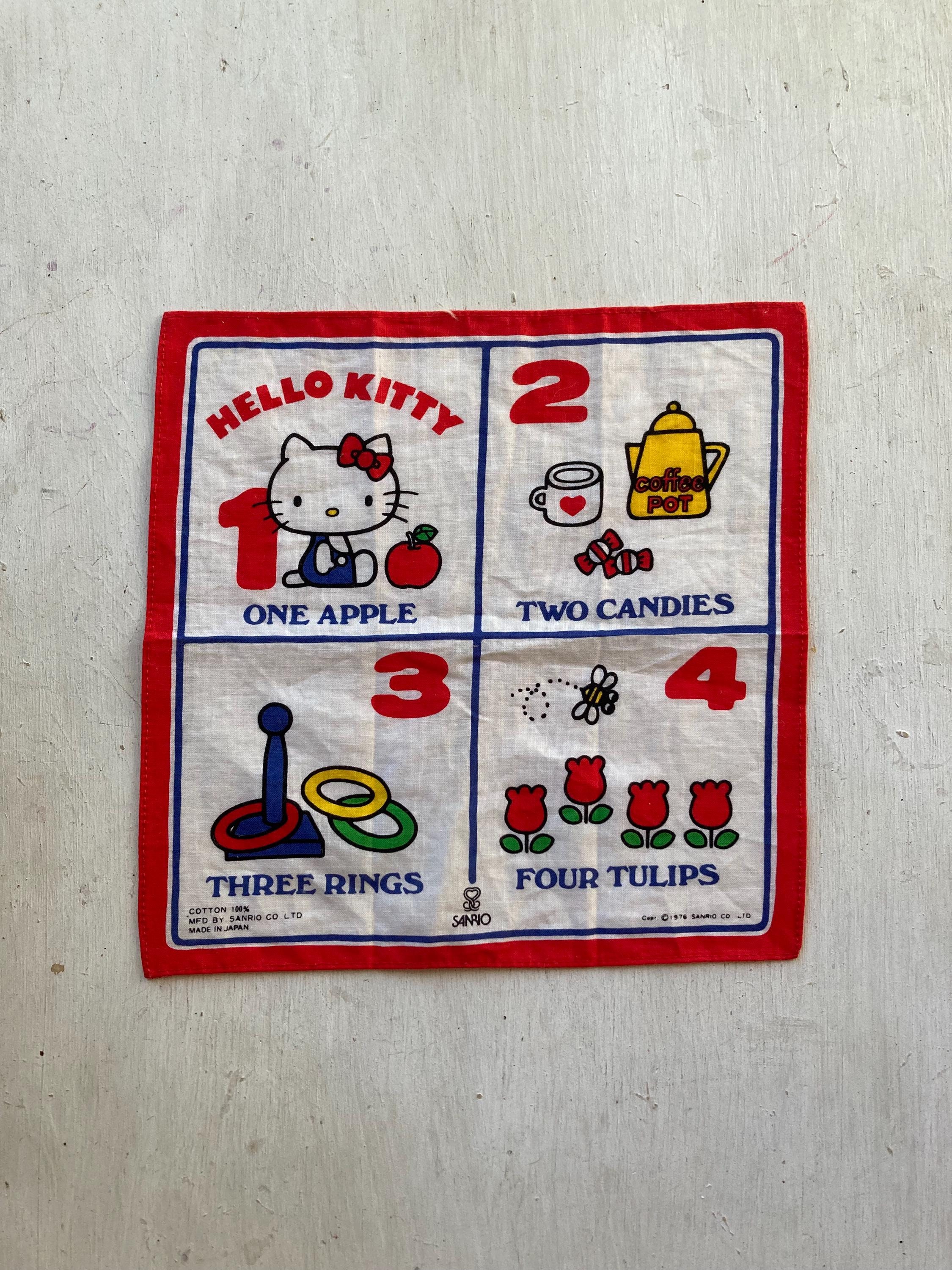 Kitty Handkerchief - Etsy