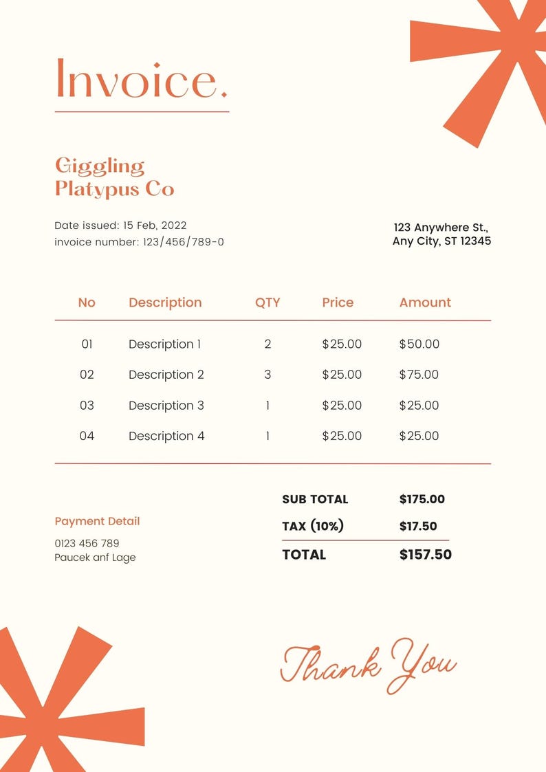 10+ Premium Invoice Templates, Professional Invoice Bundle With Resell ...