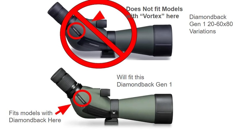 Vortex Diamondback Magnetic Digiscope Adapter for Spotting Scopes - Etsy