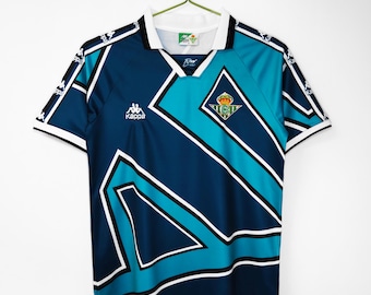 BETIS Sevilla Away retro voetbalshirt 19 BELLERIN voetbalshirt 1995-97