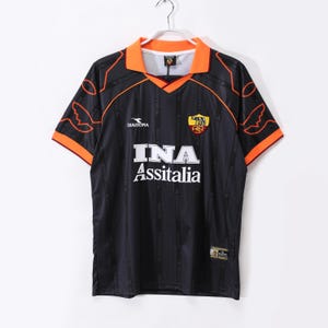Maillot AS Roma Rétro 1998-1999 - Diadora - Taille XL - Vintage Football Extérieur