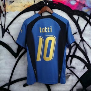 2006 ITALI Retro voetbalshirt 10 TOTTI voetbalshirt WK Cannavaro Pirlo Del Piero Materazzi