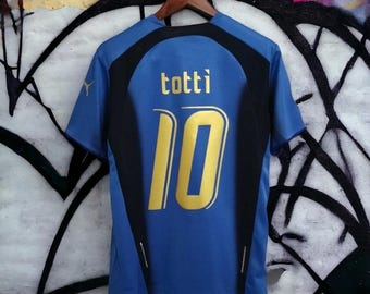 Maglia da calcio retrò dell'Italia del 2006: Totti #10