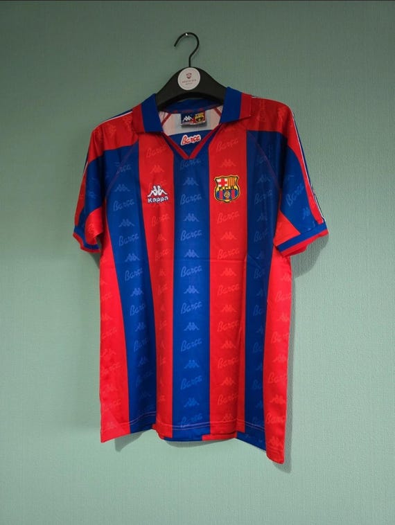 1996-97 BARCELONA Retro Football Shirt 9 RONALDO Soccer Jersey - Etsy