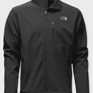 Men&#39;s The North Face Black Apex Bionic Jacket New , Free Shipping, Soft Shell