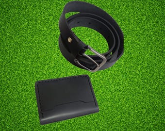 Portfel skórzany z paskiem, minimalistyczny design, portfel na dowód osobisty, minimalistyczny, męski portfel skórzany, wkładka do portfela akordeonowego na kartę kredytową, ręcznie robiony.