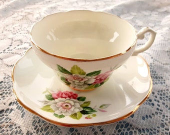 Stratford Fine Bone China Teacup and Saucer made in England