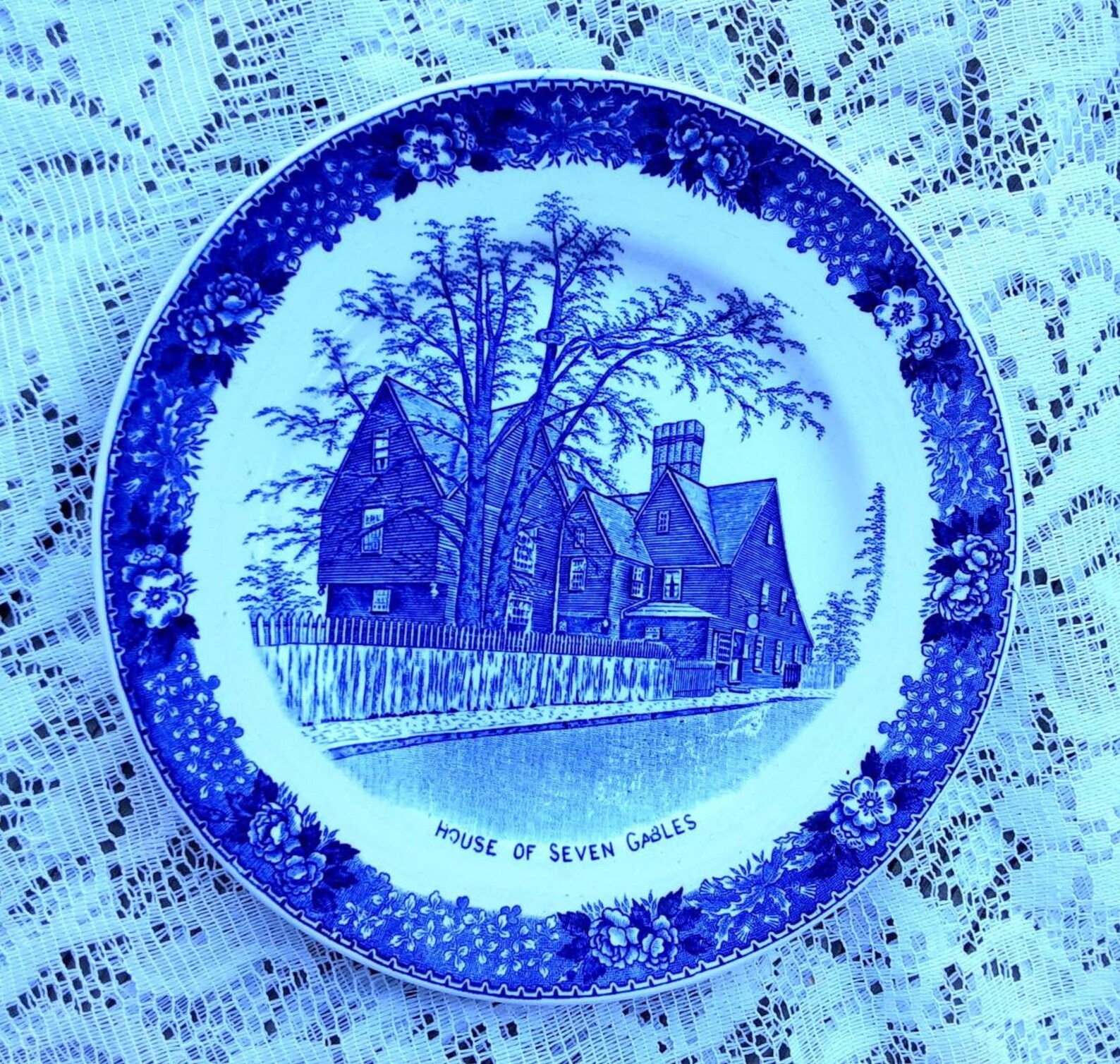 The Adams Souvenir Series House of Seven Gables Etsy