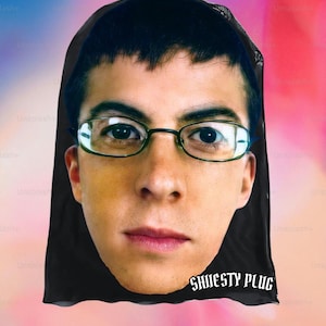 New 3D Printed Celebrity Mask Full Face Rapper Mask Funny Costume Cosplay Adult Breathable Soft