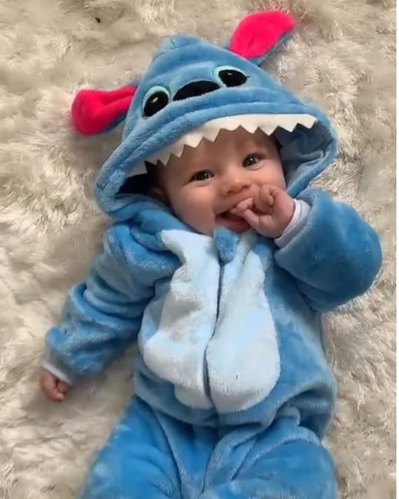 Pikachu, Snorlax & Stitch Baby Overalls: Plush Cosplay Onesie