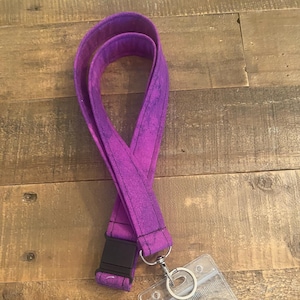 Break Away Lanyard Purple Water Color