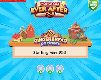Gingerbread Partners 3 Slots Service - Full Carry 80K Points | Professional Partners - Ever After Album- Very Cheapest