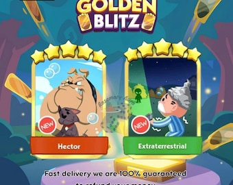 Both Golden Blitz Hector 5 Stars And Extraterrestrial 5 Stars Stickers - Gold Combo Cheapest