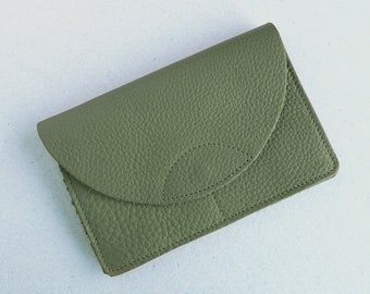Marilou olive eco leather wallet