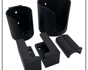 Simfire Accessories Bundle - Sim Racing Accessories & Mounts - Cup Holder, Keyboard, Headset