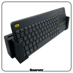 Support de clavier pour simulation de course - Profilé en aluminium