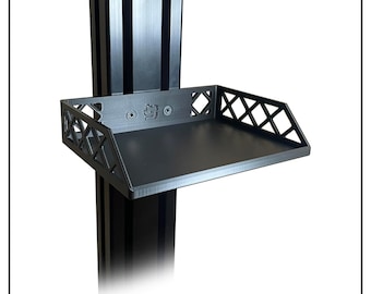 Półka do przechowywania Sim Racing – montaż na profilu aluminiowym