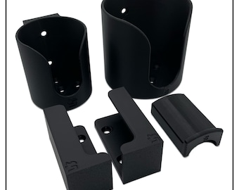 Simfire Accessories Bundle - Sim Racing Accessories & Mounts - Cup Holder, Keyboard, Headset