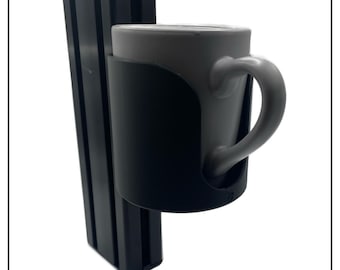 Sim Racing Cup Holder Mount - Aluminium Profile Cup Holder Mount