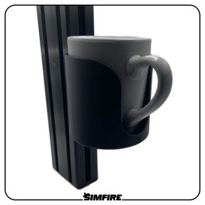 Support porte-gobelet pour simulation de course - Support porte-gobelet en profilé aluminium