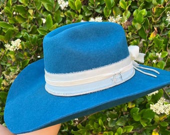 Sapphire Cowboy Hat