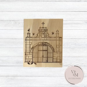 Capilla Del Cristo Viejo San Juan-sztuka wektorowa-cyfrowe pobieranie svg