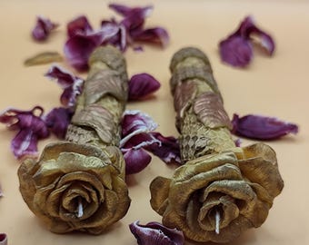 Herbal Beeswax Candles