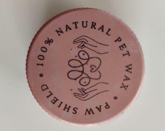 Natural Paw Balm for Cats & Dogs: Protective Moisturizing Balm (30ml)