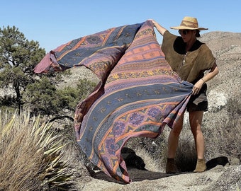 FOUND : bohemian dyed indian cotton sheet