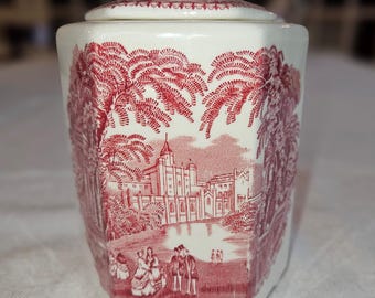 Mason's Vista Pink Ming Jar