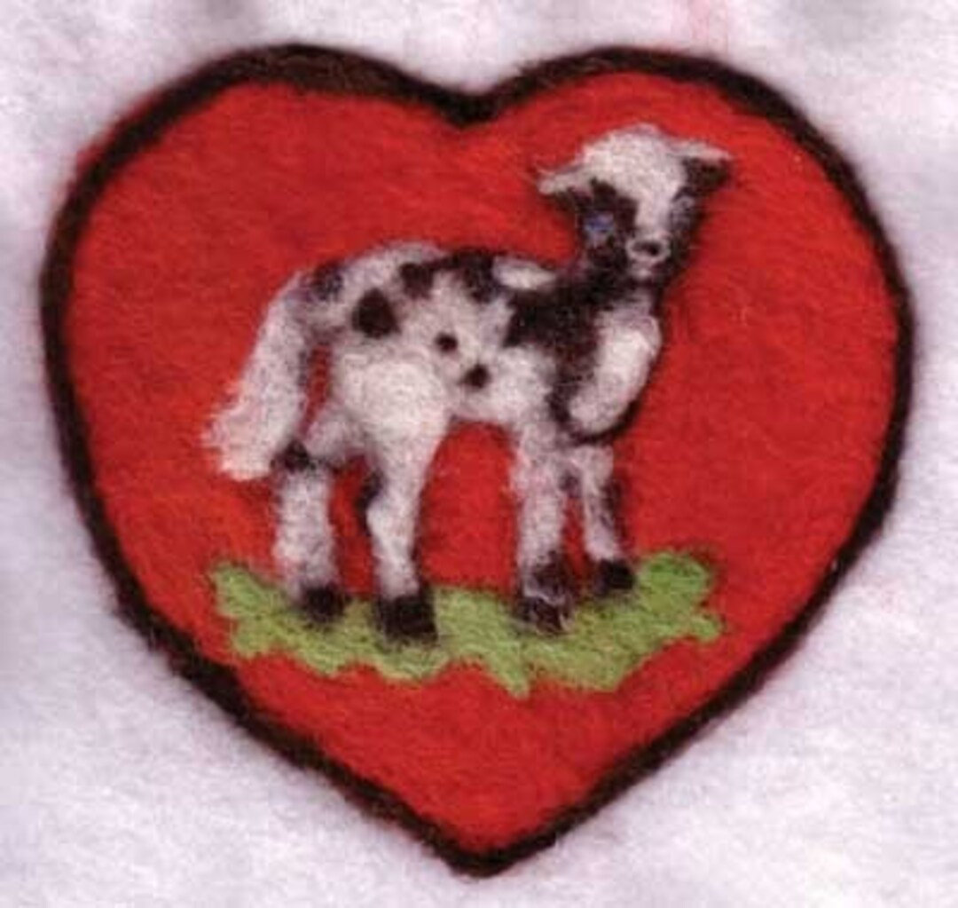 Needle Felting Lamb Kit Etsy
