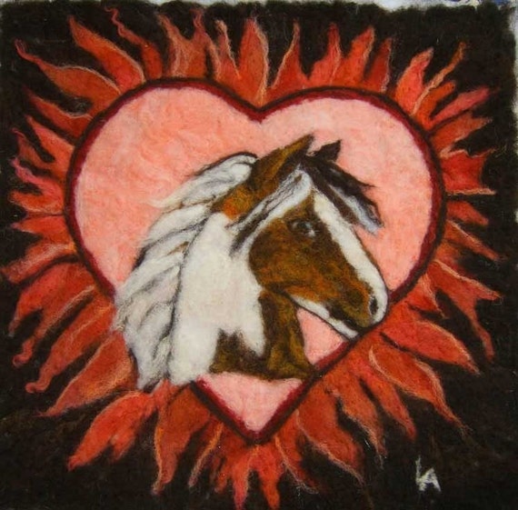 Horse Needle Felting Kit Etsy