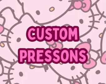 Custom Press On Nails: Hand-Drawn Spring Aura Nails
